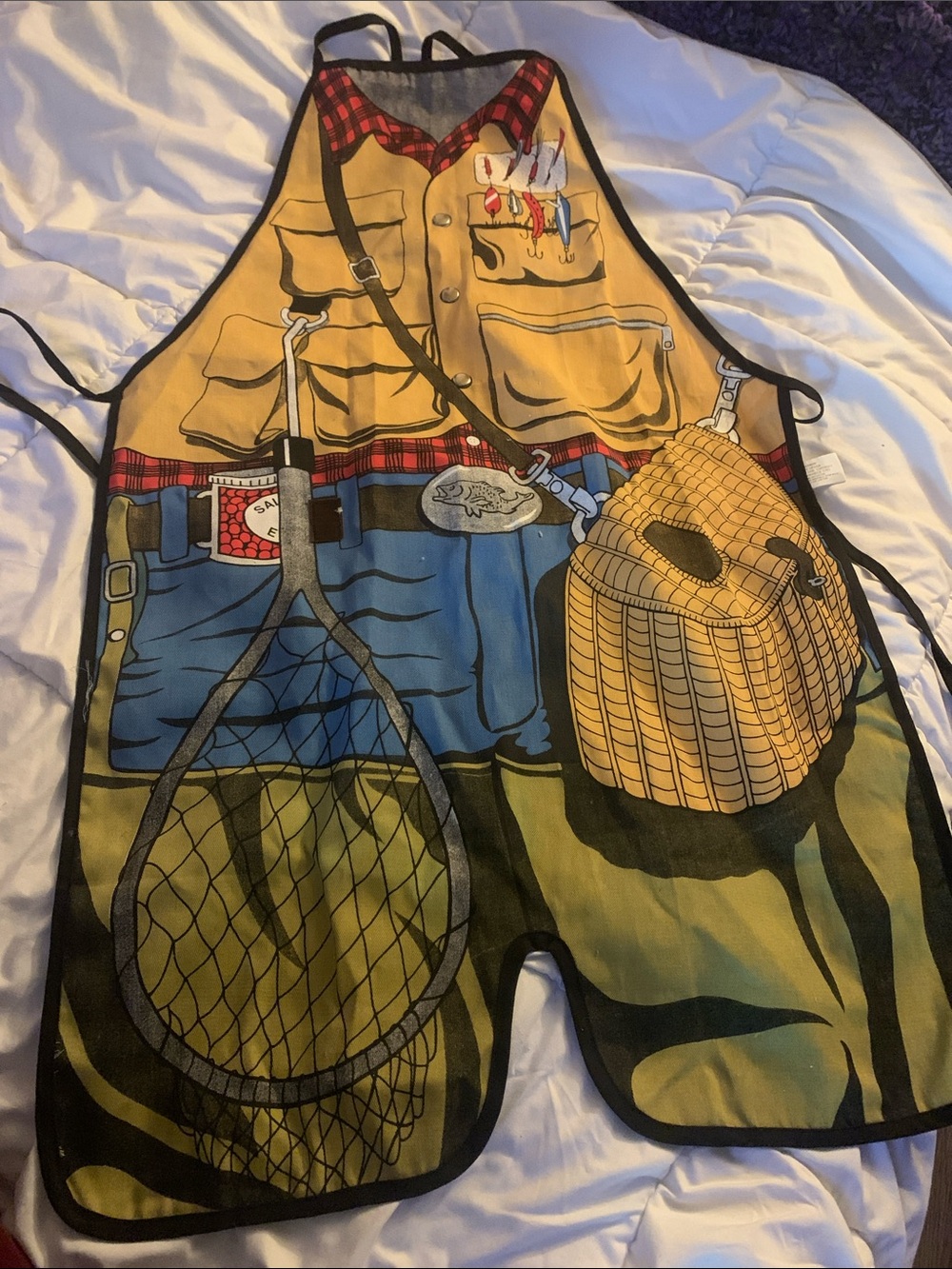 1985 fisherman apron Salamander.